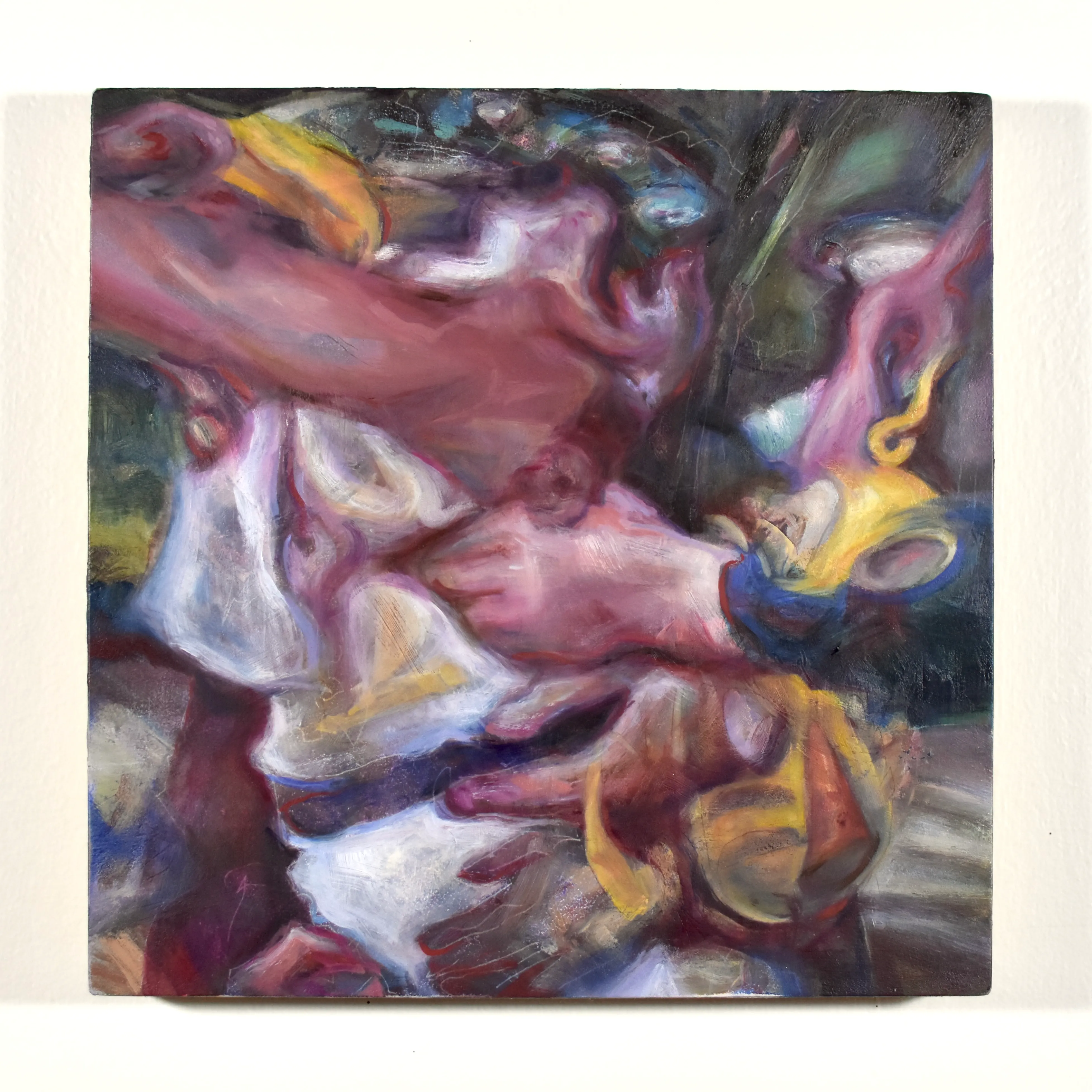 Underripe Tomatoes on a Dead Vine